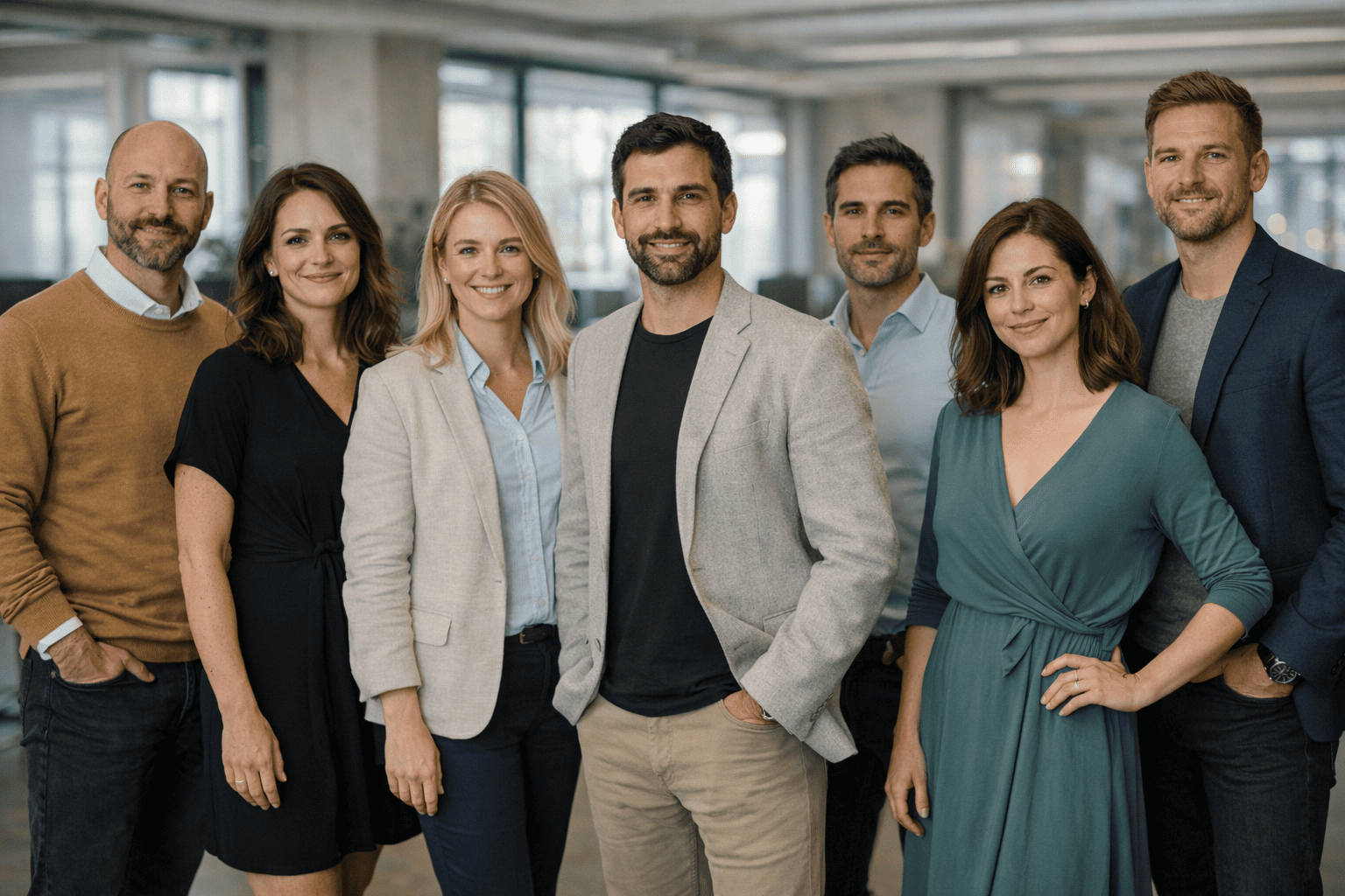 Team working on AI trading platform — Quntex AI